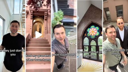 Screenshots of Jordan Silver's posts on TikTok and Instagram