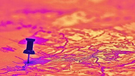 real estate data tools represented by a map with a pin in it