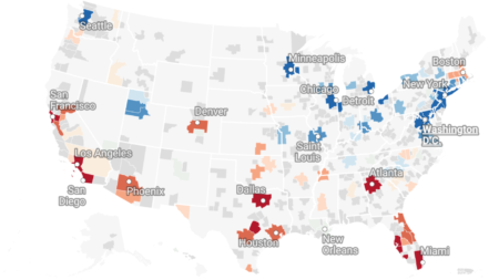 These 10 real estate markets have lost $233B in value since 2024