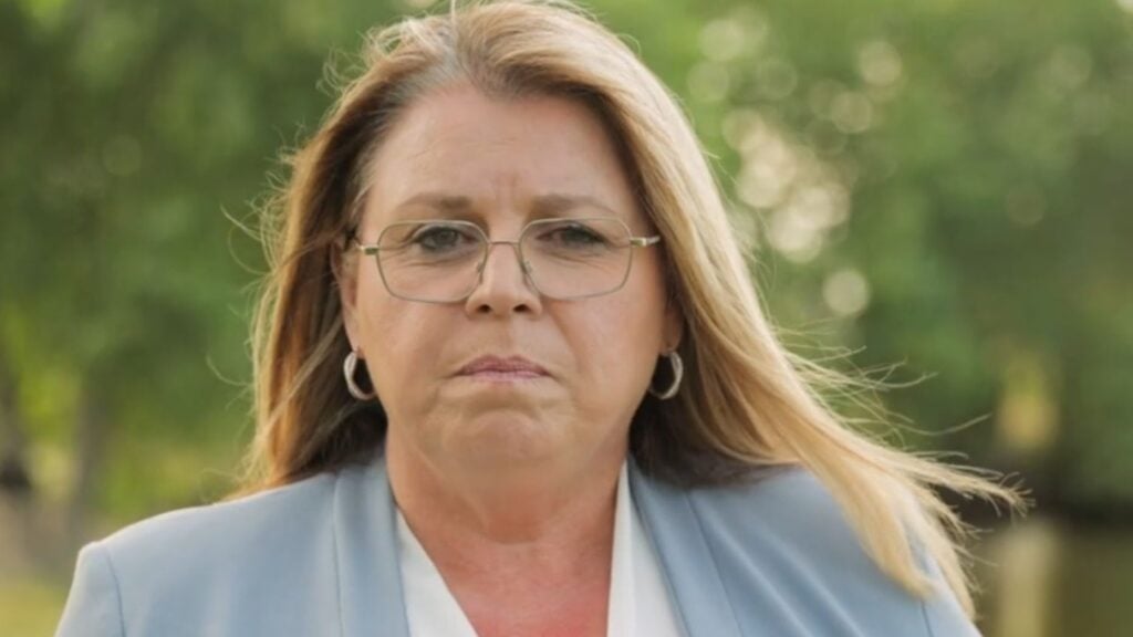 Realtor Christine Bish, who provided information about Adam Schiff's homes to FHFA Directtor Bill Pulte in April and is running for Congress in the 2026 primary elections.