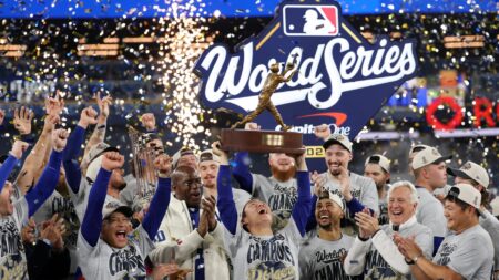 2025 World Series winners Los Angeles Dodgers
