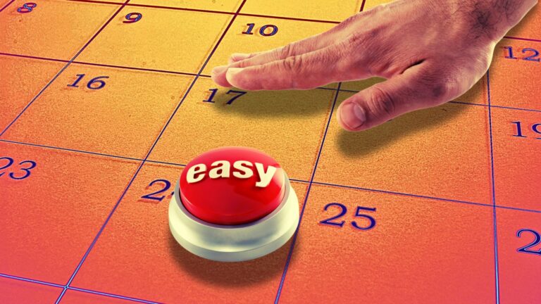 The right calendar is an easy button for your listing process