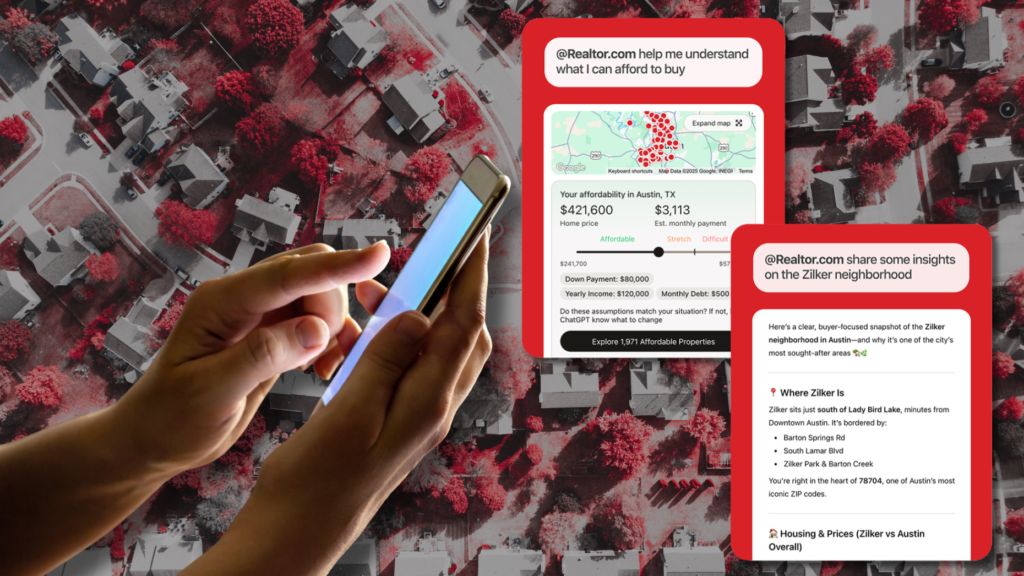 Realtor.com launches new ChatGPT app integration