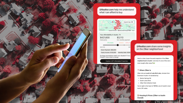 Realtor.com meets 'homebuyers wherever they are' with ChatGPT integration