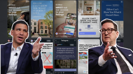 Zillow, Compass take listing fight to social media, Chicago billboards