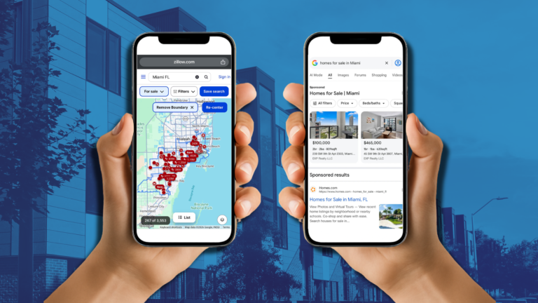 Zillow says Google’s home listing ads are no traffic threat — yet