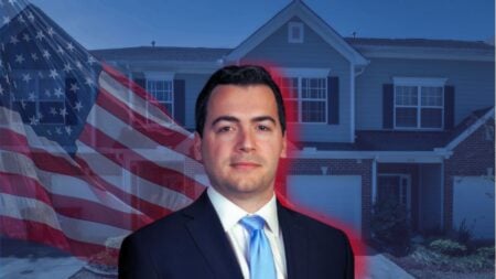 FHA commissioner nomination: Matt Jones pictured with houses in the background