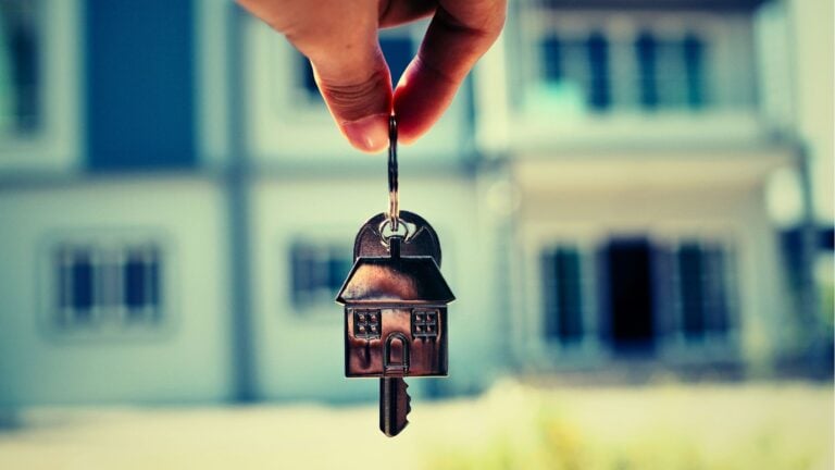 Picture of a house with keys in the foreground representing a buyers market 2026