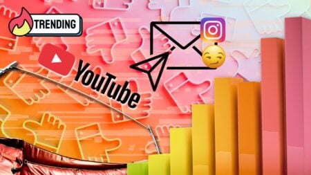 YouTube and Instagram logos displayed representing changes to creator monetization and social media marketing