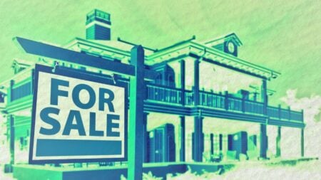 Picture of a home for sale illustrating August home price index gains from FHFA and Case-Shiller with September new-home sales price declines from the Census Bureau